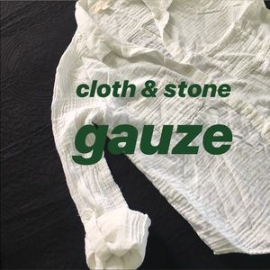 Anthropologie cloth & stone top